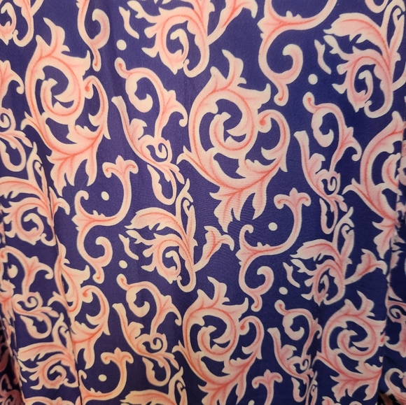 NWOT Ador long sleeve rayon Summer Dress - Picture 3 of 5